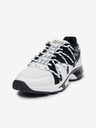 Versace Jeans Couture Schwarz-weiße Herren-Turnschuhe mit Lederdetails Versace Jeans Couture Fondo Nabas 56