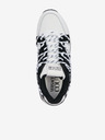 Versace Jeans Couture Schwarz-weiße Herren-Turnschuhe mit Lederdetails Versace Jeans Couture Fondo Nabas 56