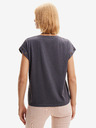 Desigual Dunkelgraues Damen-T-Shirt von Desigual Berlin