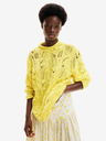 Desigual Gelber Damenpullover aus Wollmischung Desigual Milano