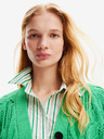 Desigual Grüne Damenstrickjacke Desigual Janis