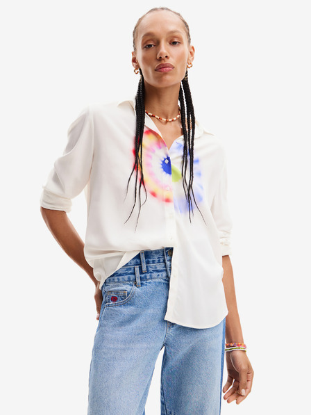Desigual Weißes Damenhemd von Desigual Ohm