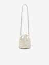 Desigual Weiße Desigual New Splatter Valdivia Micro Patterned Handtasche für Damen