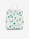 Desigual Grün und Weiß Desigual New Splatter Sumy Mini Rucksack für Frauen