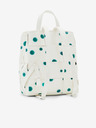 Desigual Grün und Weiß Desigual New Splatter Sumy Mini Rucksack für Frauen