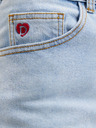 Desigual Hellblaue Desigual Denver Damenjeans mit weitem Bein