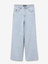 Desigual Hellblaue Desigual Denver Damenjeans mit weitem Bein