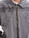 Desigual Hellgraue Desigual Tae Jeansjacke für Damen