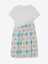 Desigual Weißes Desigual Andy Mädchenkleid
