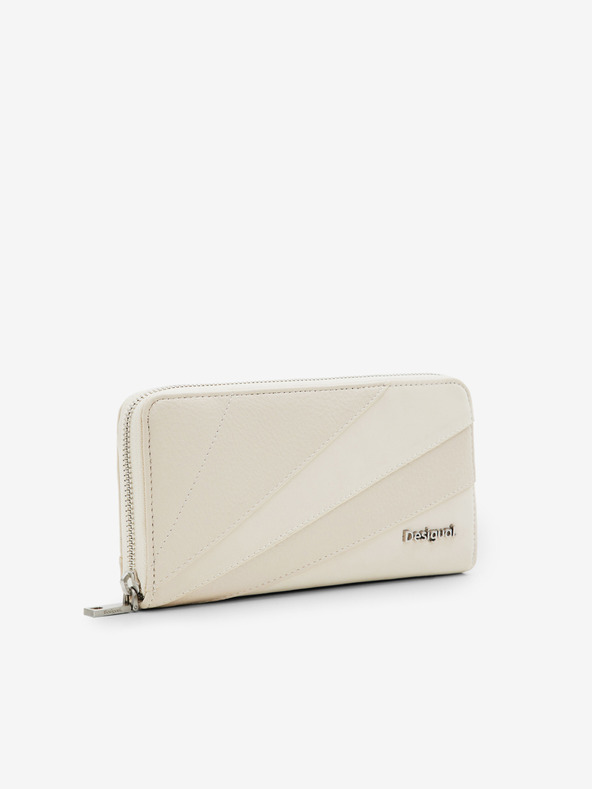 Desigual Creme Desigual Machina Fiona Damen Brieftasche