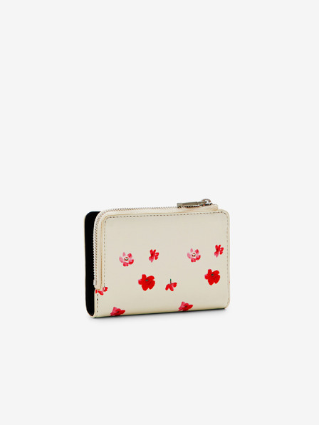 Desigual Creme Damen Floral Desigual Circa Emma Mini Brieftasche
