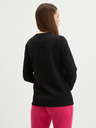 Vans Schwarzes bedrucktes Damen-Sweatshirt VANS