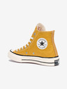 Converse Senfgelbe Knöchel-Turnschuhe Converse Chuck 70 Hi