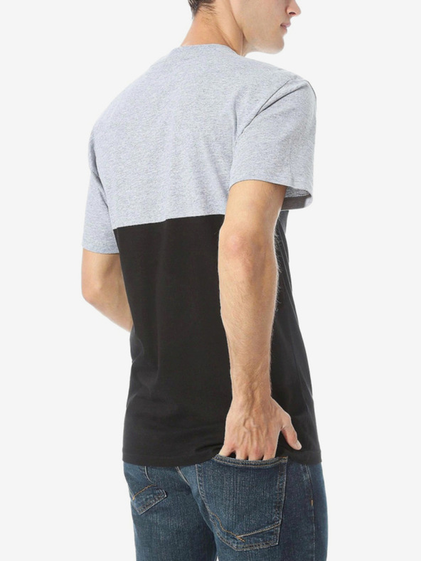 Vans Graues und schwarzes Herren-T-Shirt von VANS