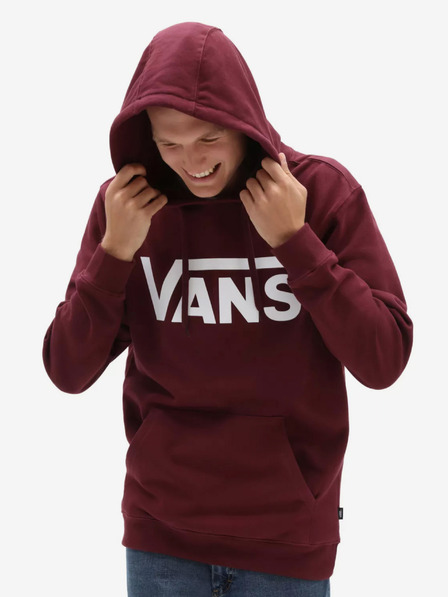 Vans Burgunderroter VANS-Kapuzenpullover für Herren
