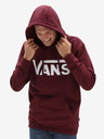 Vans Burgunderroter VANS-Kapuzenpullover für Herren