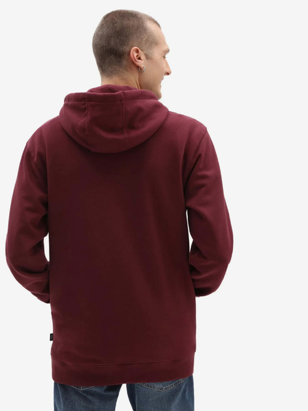 Vans Burgunderroter VANS-Kapuzenpullover für Herren