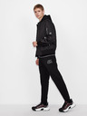 Armani Exchange Schwarze bedruckte Herren-Sweatpants Armani Exchange