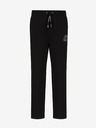 Armani Exchange Schwarze bedruckte Herren-Sweatpants Armani Exchange