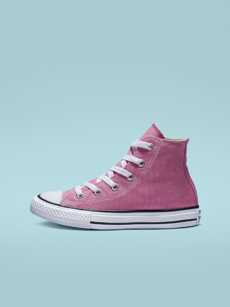 Converse Rosa Mädchen Knöchel-Turnschuhe Converse Chuck Taylor All Star