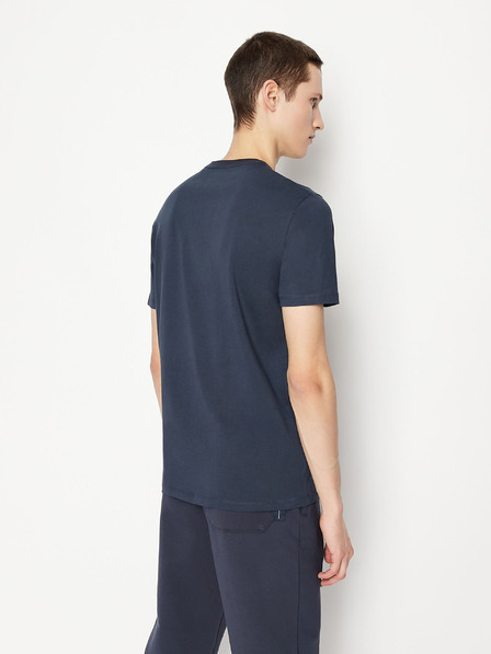 Armani Exchange Dunkelblaues Herren-T-Shirt von Armani Exchange