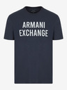 Armani Exchange Dunkelblaues Herren-T-Shirt von Armani Exchange
