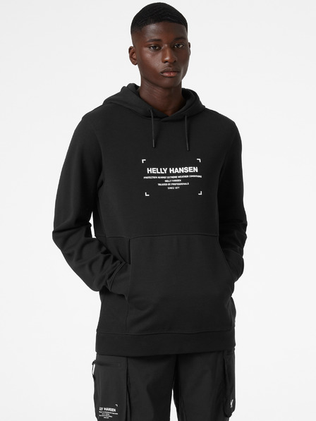 Helly Hansen Schwarzer Herren-Kapuzenpullover HELLY HANSEN