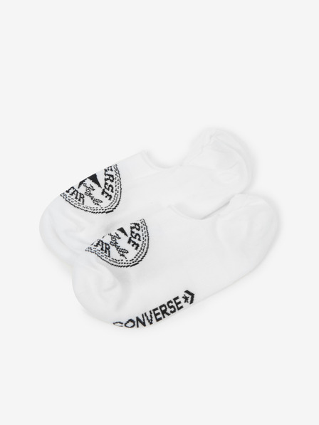Converse Set aus zwei Paar weißen Converse-Socken