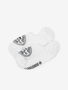 Converse Set aus zwei Paar weißen Converse-Socken