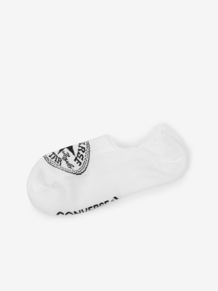 Converse Set aus zwei Paar weißen Converse-Socken