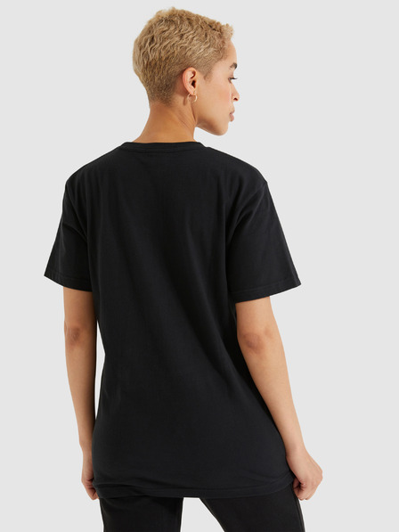 Ellesse Schwarzes Damen-T-Shirt in Übergröße Ellesse Kittin