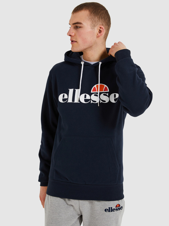 Ellesse Dunkelblaues Ellesse Gottero Kapuzenshirt für Herren