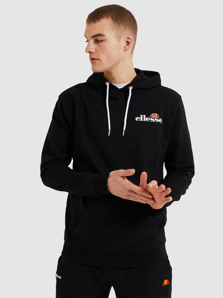 Ellesse Schwarzer Herren Ellesse Primero Kapuzenpullover