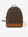 Michael Kors Dunkelbrauner gemusterter Damen-Rucksack von Michael Kors