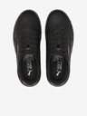 Puma Schwarze Damen Leder Turnschuhe Puma Carina 2.0