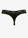 HUGO HUGO Dreier-Set Damen-Tangas in Weiß und Schwarz