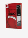 HUGO HUGO Dreier-Set Damen-Tangas in Weiß und Schwarz