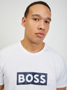 BOSS Weißes Herren-T-Shirt BOSS