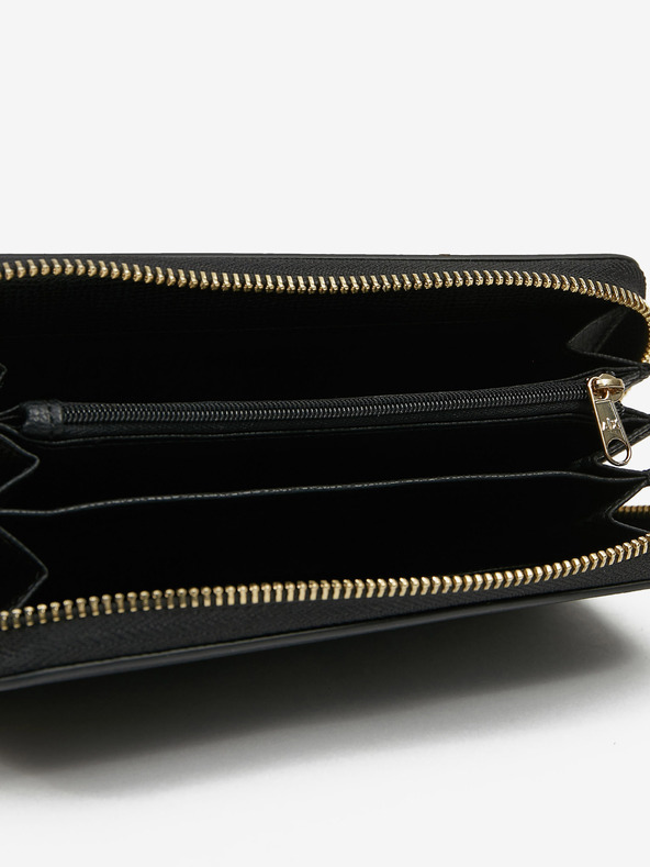 Armani Exchange Schwarzes Armani Exchange Portemonnaie für Frauen