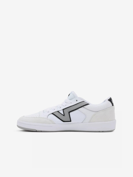 Vans Weiße Herren-Sneakers mit Wildleder-Details VANS UA Lowland