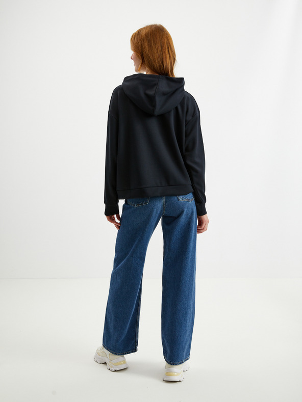 HUGO HUGO schwarzer Damen-Kapuzenpullover