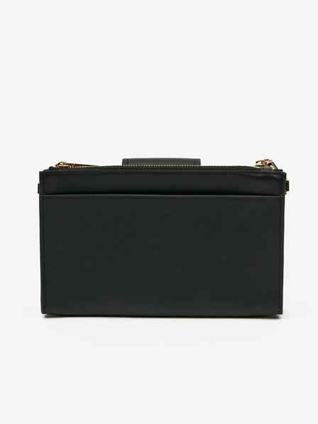 Michael Kors Schwarze Damen Michael Kors Ruby Leder Crossbody Handtasche