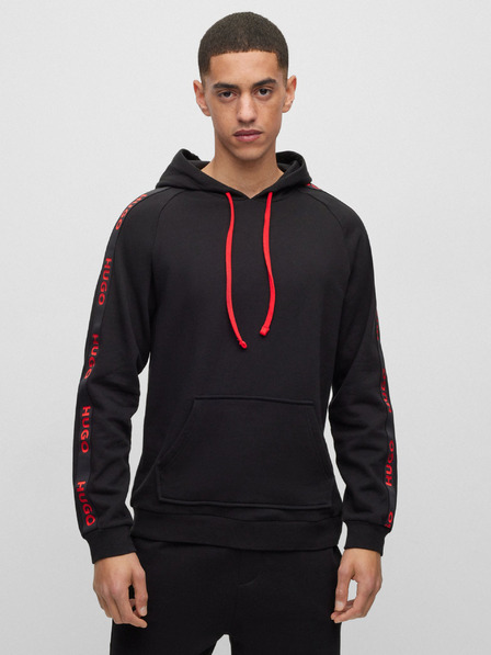 HUGO Schwarzes Herren-Sweatshirt von HUGO