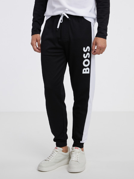 BOSS Weiße und schwarze Herren-Sweatpants von Hugo Boss