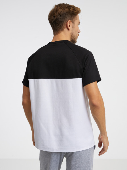 BOSS Schwarz-weißes Herren-T-Shirt von Hugo Boss