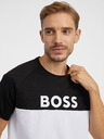 BOSS Schwarz-weißes Herren-T-Shirt von Hugo Boss