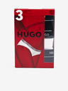 HUGO Dreier-Set schwarz-weißer HUGO Slips für Damen