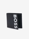 BOSS Schwarzes Herren Portemonnaie aus Leder Hugo Boss