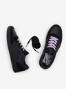 Vans Lila und schwarze Herren-Sneakers mit Wildleder-Details VANS Lowland CC