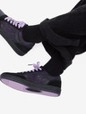 Vans Lila und schwarze Herren-Sneakers mit Wildleder-Details VANS Lowland CC